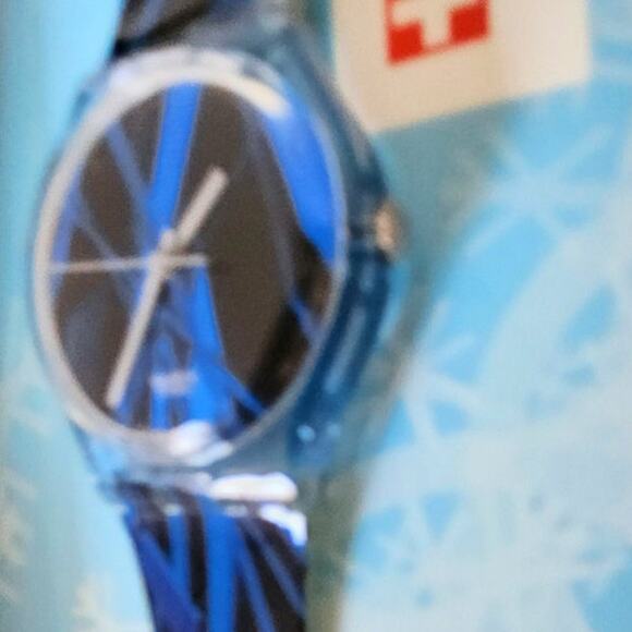 Vintage Swatch watch POINTS GN169 New old stock in box with paperwork - Picture 4 of 7